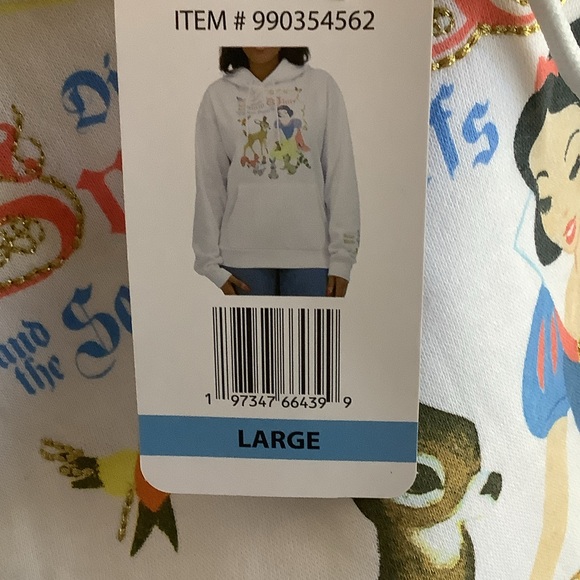 Disney Snow White Graphic Hoodie - White - Picture 8 of 8